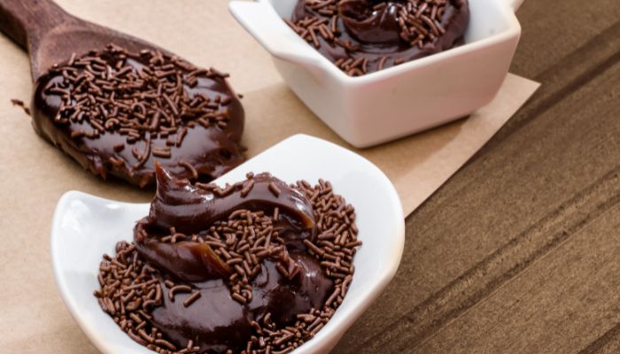 Brigadeiro de colher